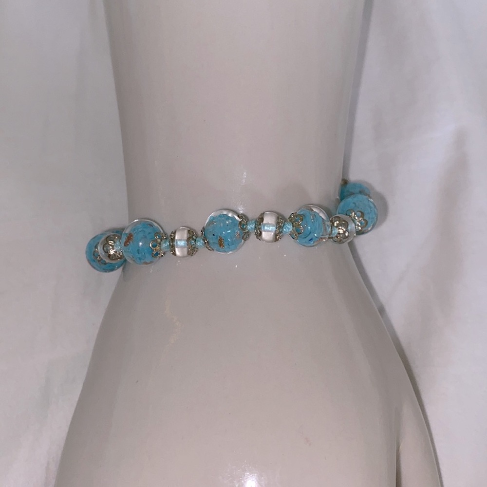 Murano Glass Beaded Bracelet